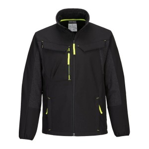 CASACO SOFTSHELL HÍBRIDO ECOLÓGICO PRETO T753